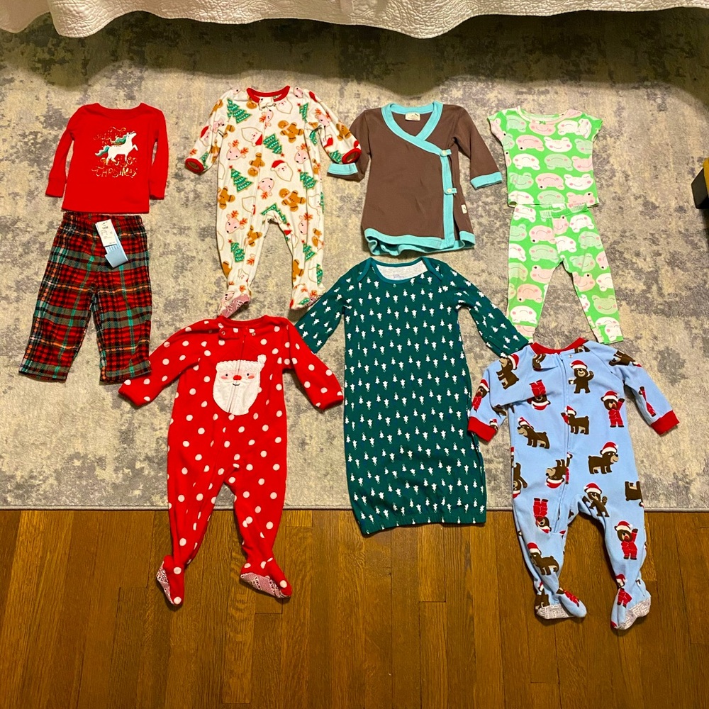 Assortment of 12 month Girl Clothing (74 pieces)